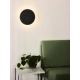 lafabryka.pl Kinkiet EKLYPS Ø 25 cm LED 1x8W 3000K Black 46201/08/30 Lucide